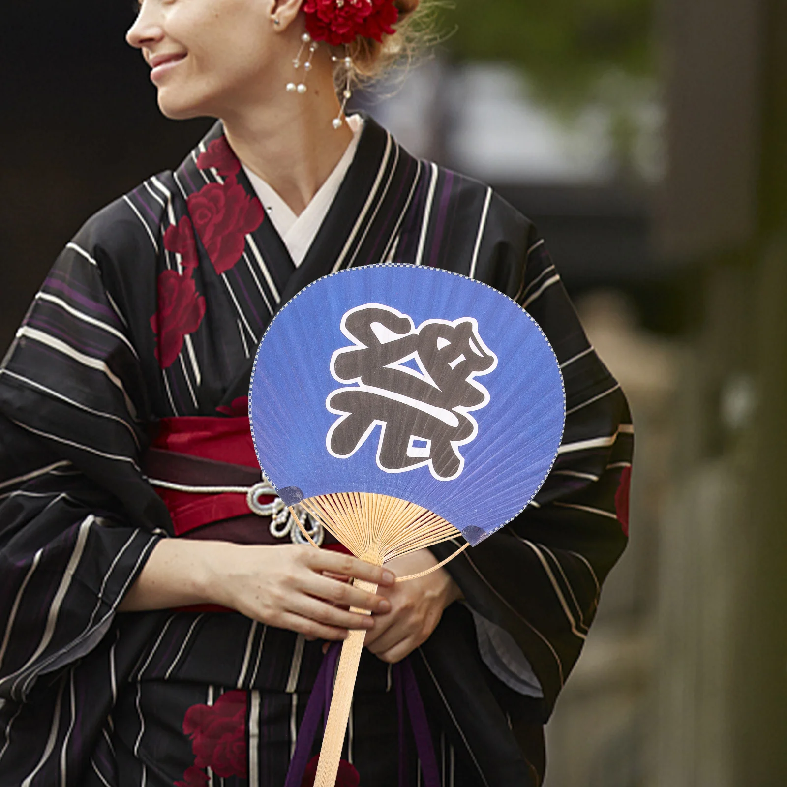 2 шт. декор веера в японском стиле ручной работы из дерева для бумаги традиционная