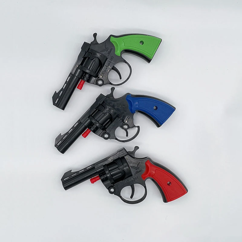 

20pcs Plastic Pistol Smashing Gun Revolver Artillery Paper Cannon Guns Smashing Guns Gift Children's Toy Gun Can Not Be Fired
