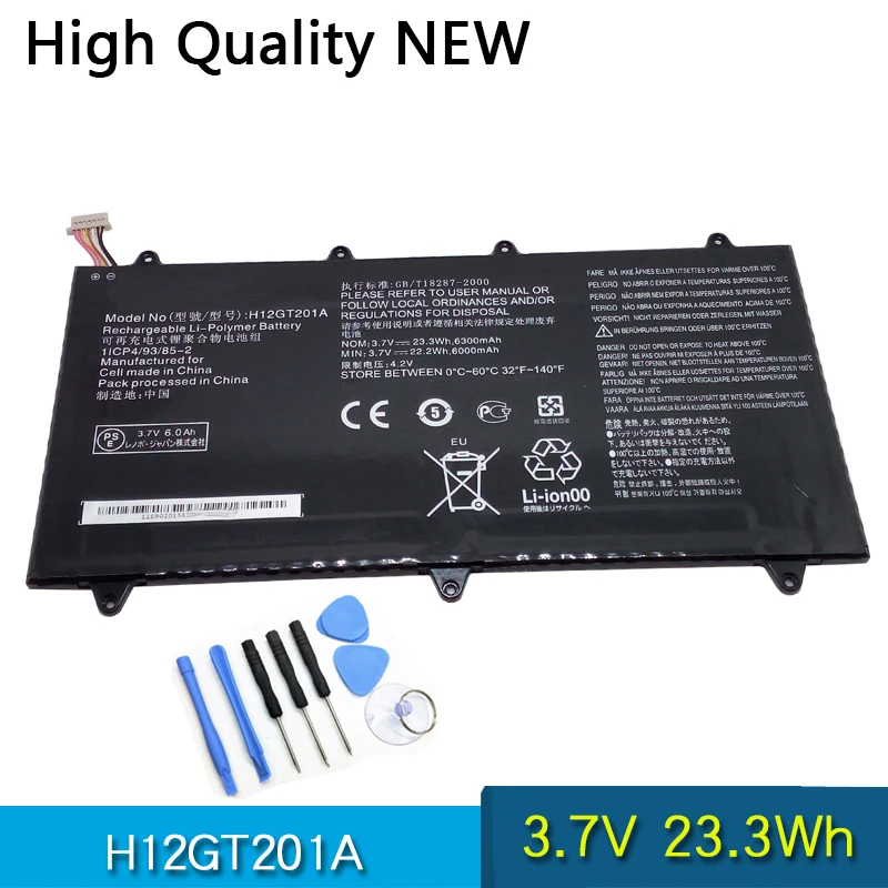 Новый аккумулятор H12GT201A для Lenovo IdeaPad A2109 A2109A A2109-F 3 7 В 23 Втч