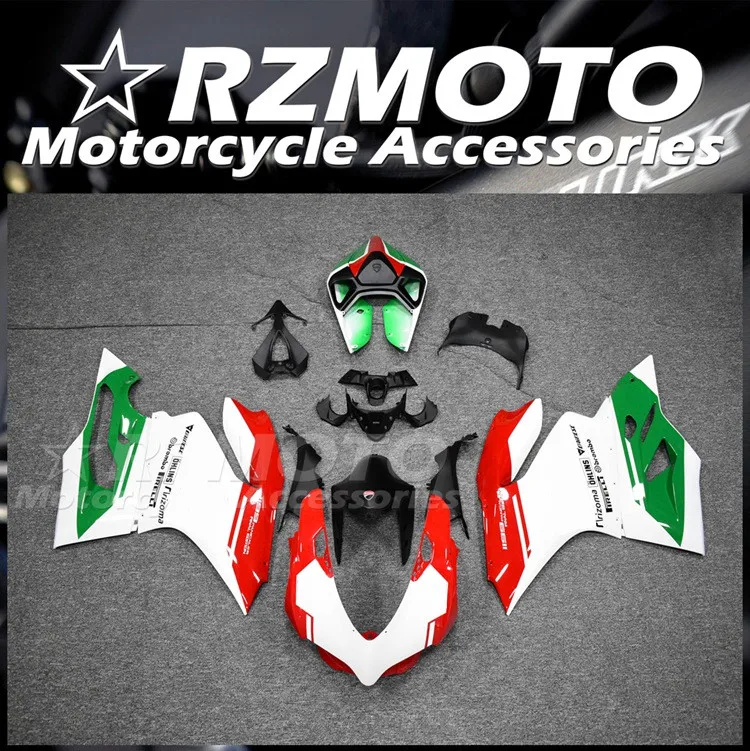 

4Gifts New ABS Motorcycle Fairings For Ducati 1199 899 Panigale 2012 2013 2014 2015 2016 Injection Bodywork Kit Green Red