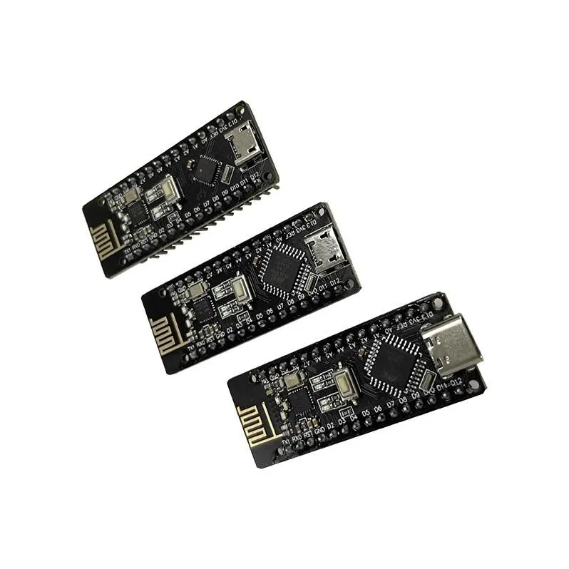 RF-Nano для Arduino Nano V3.0 нано-плата Micro USB ATmega328P QFN32 5 В 16 м CH340 встроенная беспроводная