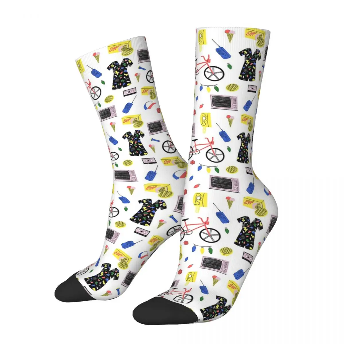 

Strange Things Pattern Graphic Socks Men Women Polyester Casual Socks Spring Summer Autumn Winter Middle Tube Socks Gifts