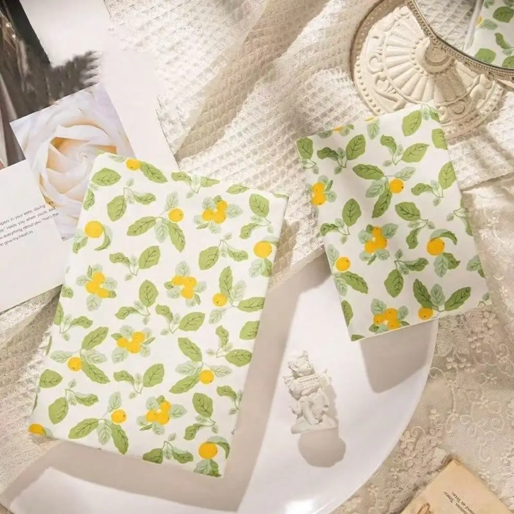 

Чехол для блокнота Fromthenon A5/A6 с оранжевыми листьями