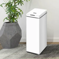 intelligent induction trash can 50l large size commercial home hotel office lobby airport storage waste bins smart kitchen
