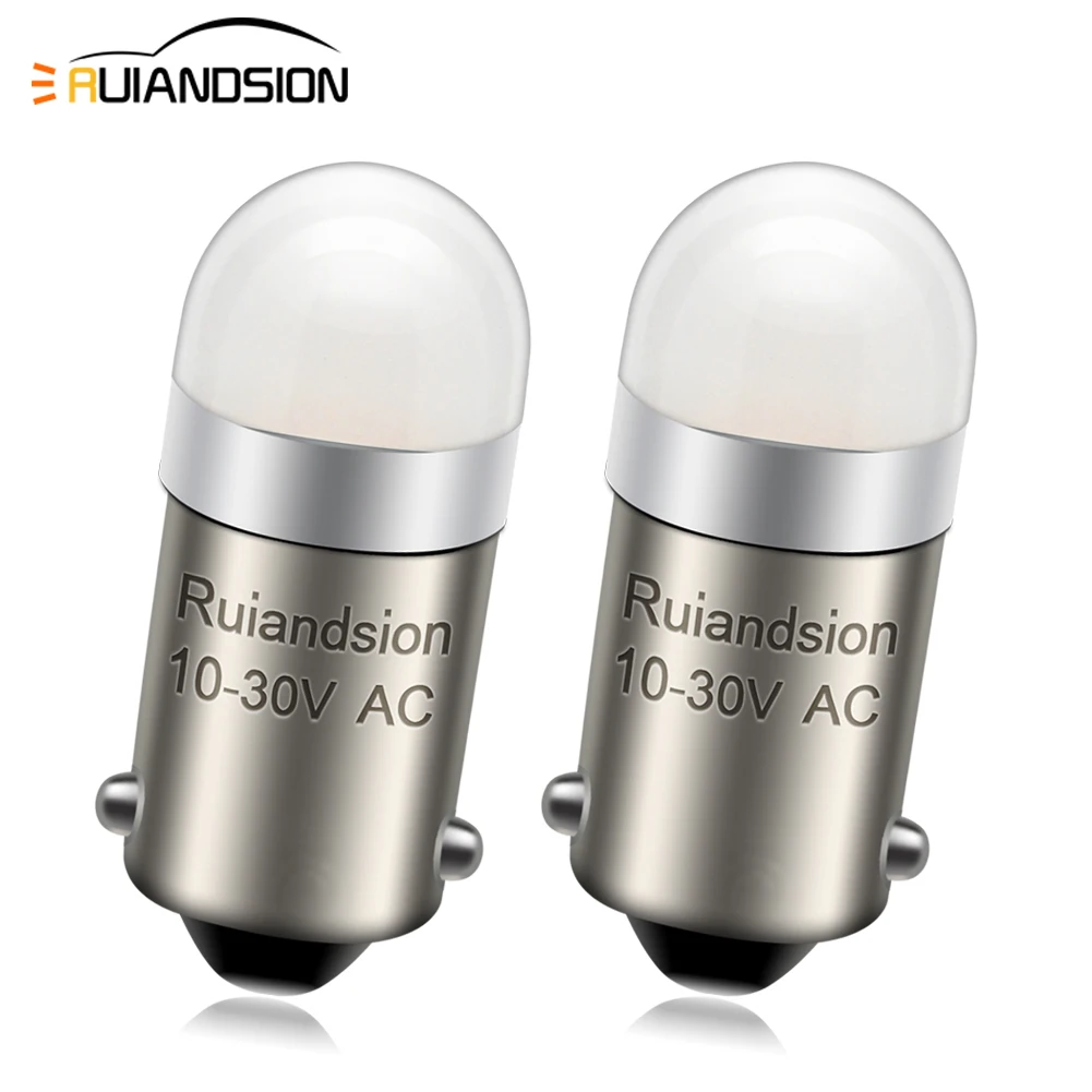 

Ruiandsion BA9S T4W 12V 24V Высокопроизводительная автомобильная светодиодная лампа бокового освещения 4300K 6000K