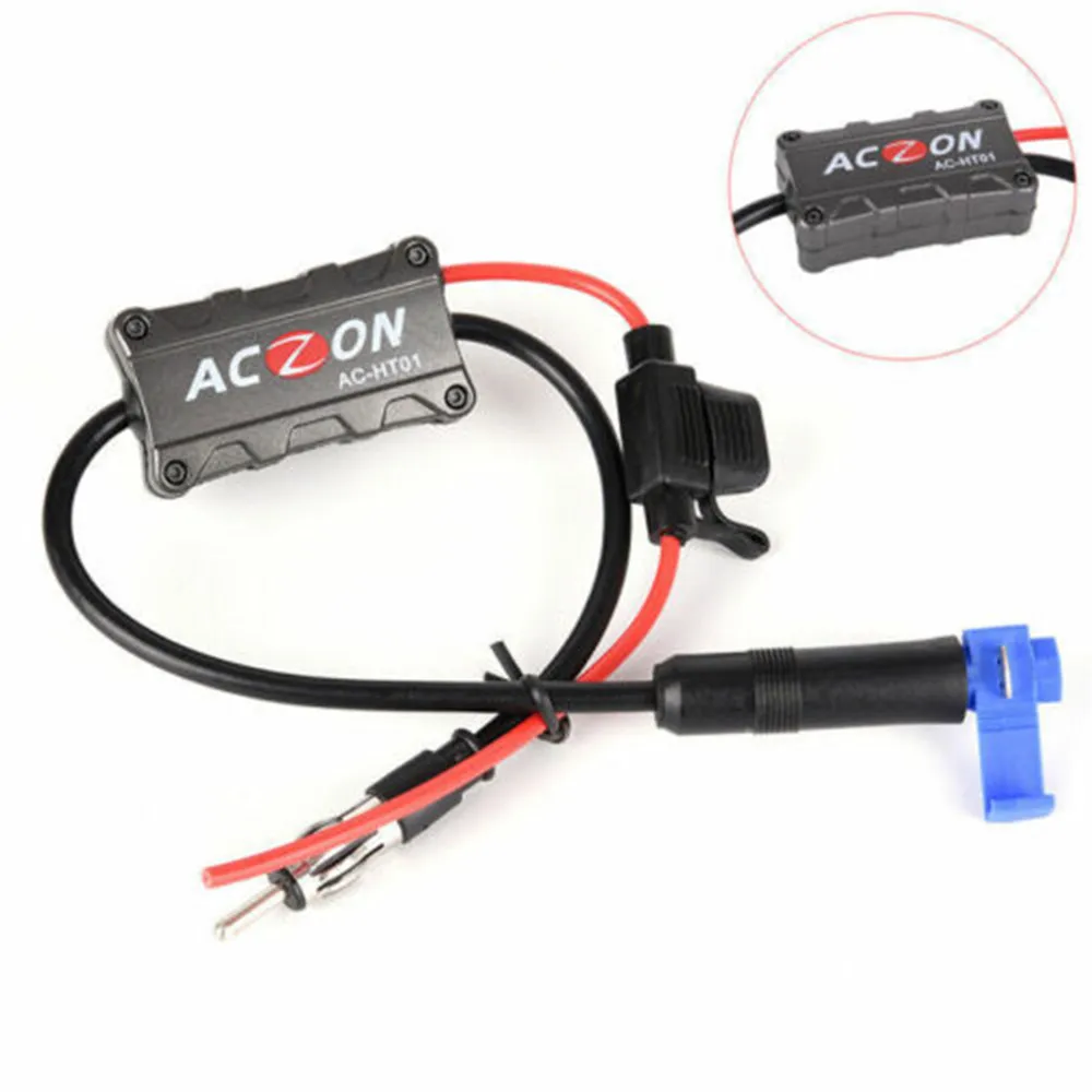 

Booster Radio Antenna Stereo 1 Pcs 48-860 MHZ 60-100 MA Car FM/AM DC 12V Signal Amplifier Automobile Universal