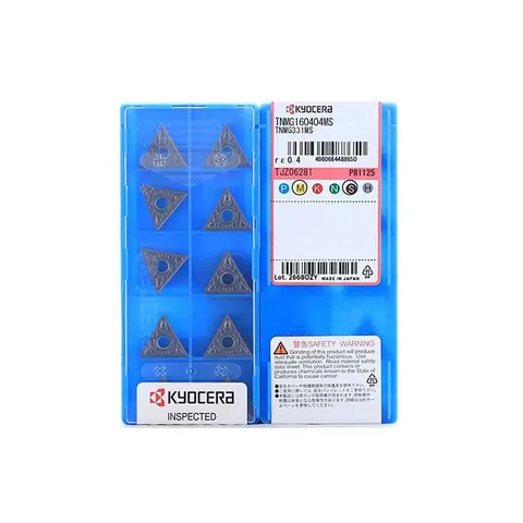 Kyocera карбидные токарные вставки TNMG160408TK TNMG160408 TNMG160404HQ TNMG160404MQ TNMG160404MS PR1125  (10 штук)