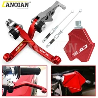 crf300l dirt bike brake clutch lever stunt clutch easy pull cable system set for honda crf 300 l 300l 2021 motocross accessories