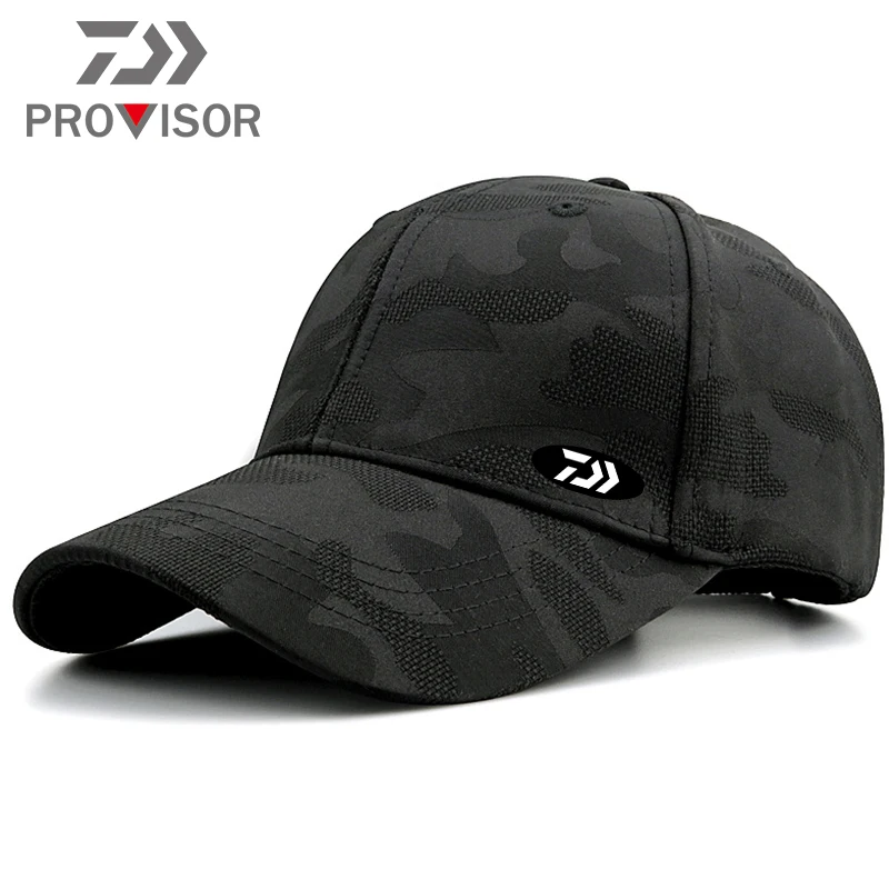 2022 DAIWA Men's Outdoor Fishing Cap Quick-drying Summer Mountaineering Breathable Camouflage Hat Dawa Sports Sun Fishing Hat