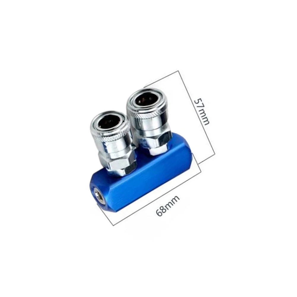 S Parts Quick Connector Air Hose Connect 1/4 Bsp 2/3/4/5ways Adapter Air Hose C Type Coupling Tool