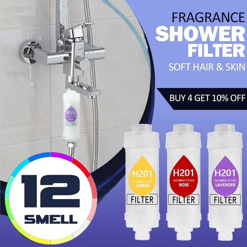 

Ароматизированная насадка для душа, фильтр мягкий и улучшающий аромат волос/кожи, удаление хлора, смягчитель воды, женский подарок, аксессу...