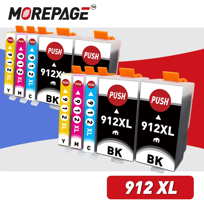 Фото Картридж 912XL для HP 912 XL HP912, совместимый с принтером HP OfficeJet 8020 8022 8023 8024 8025 8026 8028 8010 8017 8018 №1