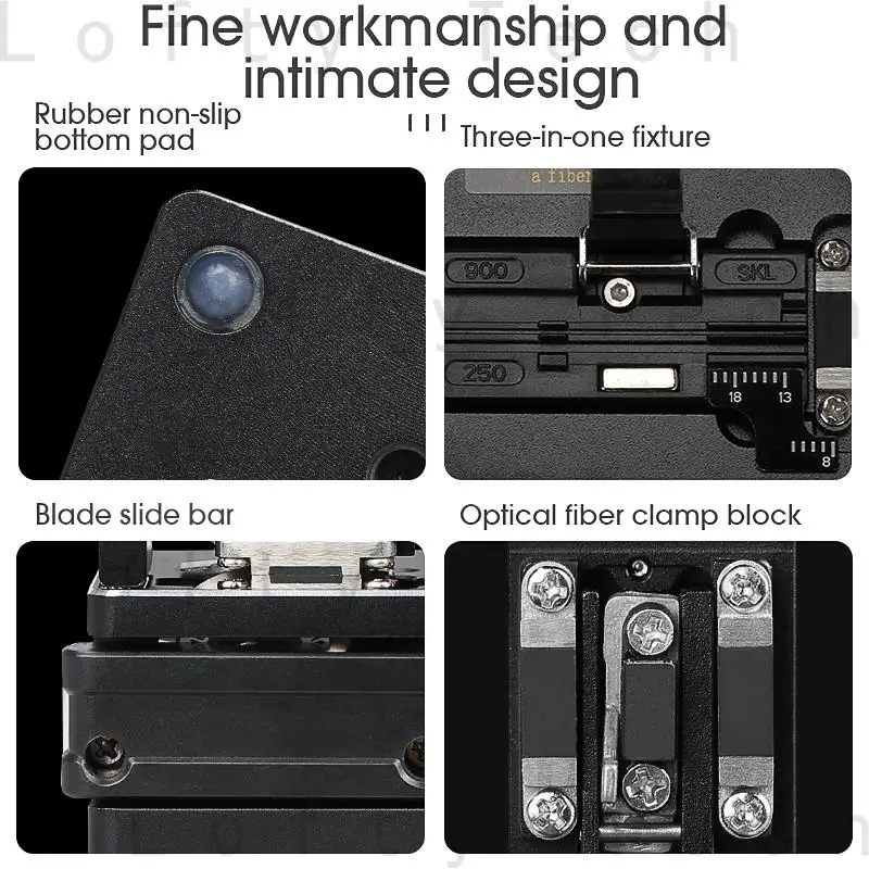 FTTH High Precision Cutting Tool AUA-S2 Optical Fiber Cleaver Cable Cutting Knife Fiber Cleaver