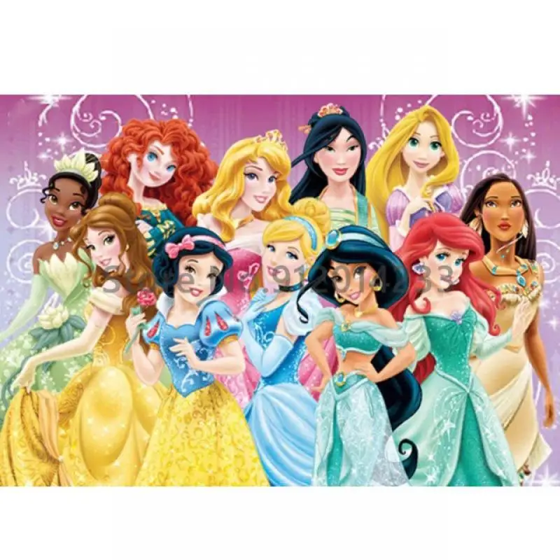 уолт дисней. Disney 05. пять принцесс диснея. мозаика "puzzle" 80 disney - 5. мозаика пазл 80 дисней.