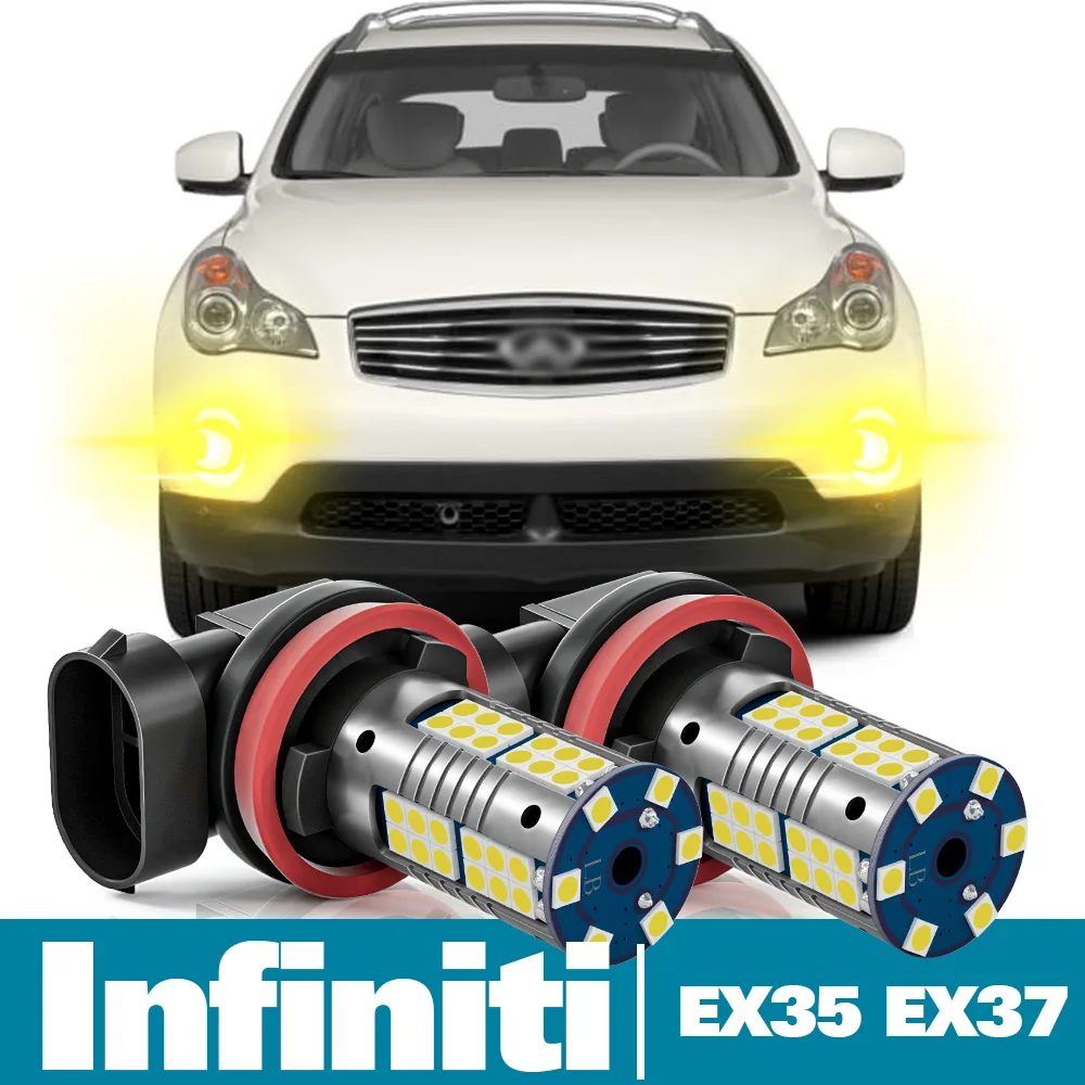 

2pcs LED Fog Light For Infiniti EX35 EX37 Accessories 2008 2009 2010 2011 2012 2013 2014