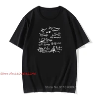 men t shirts mathematical formula print 2021 cotton graphic funny harajuku camisetas casual hip hop retro homme tee shirt