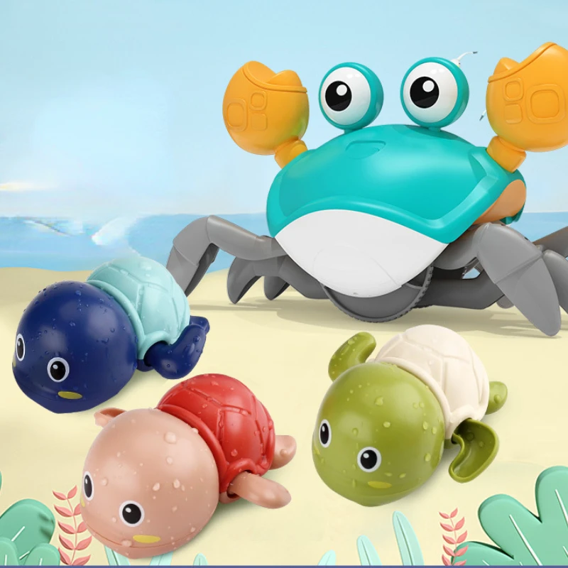 

Induction Escape Crab Rechargeable Electric Pet Musical Toys Children'S Toys Birthday Gifts Interactive Toys Learn To Climb Toys