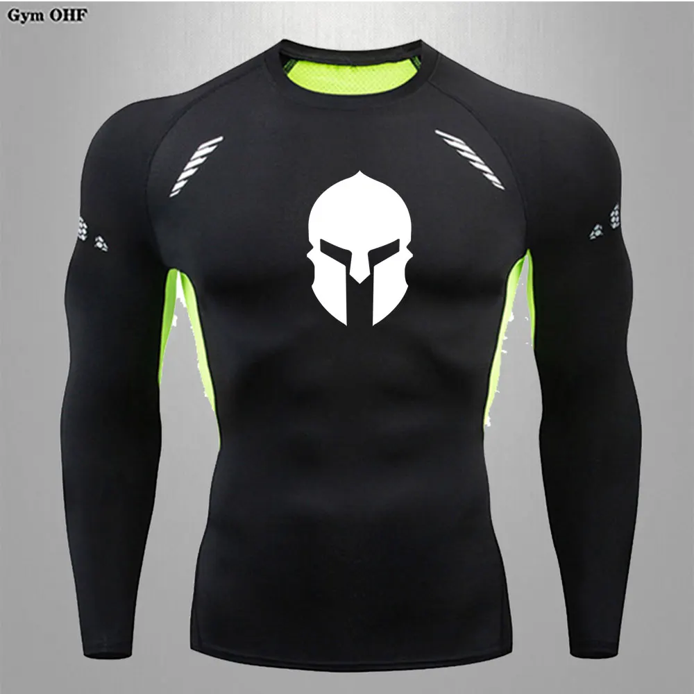 

Rashguard Jiu Jitsu Bjj T Shirt Men MMA Rash Guard Boxen Jersey MMA T Shirt Herren Gym Fitness Boxing Sports Training Man Shirts