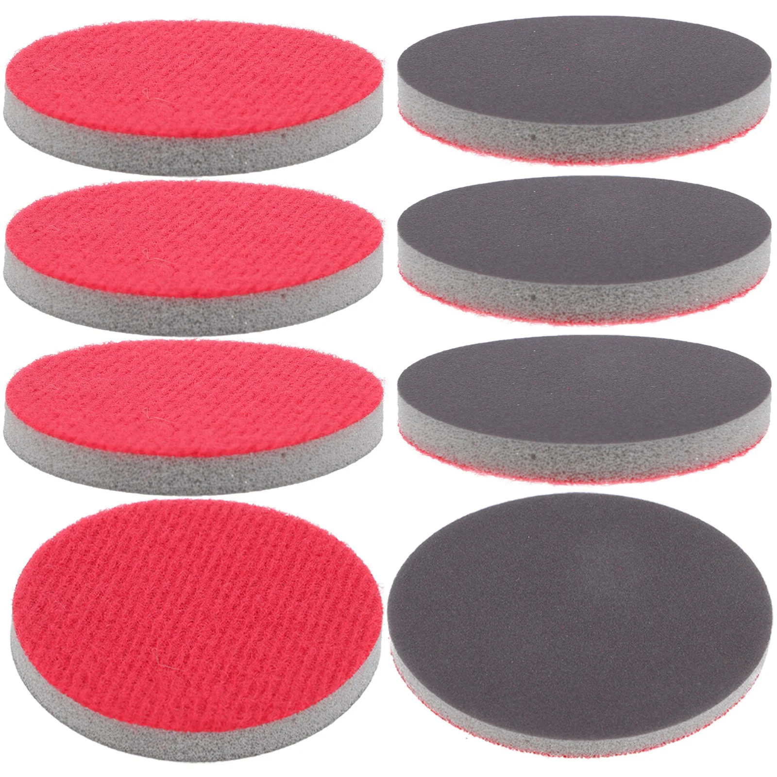 8 Pcs Suite Car Cleaners Ball Cleaning Pad Repair Compact Bowling Polishing Cushion Pads Sponge Man Multi-use