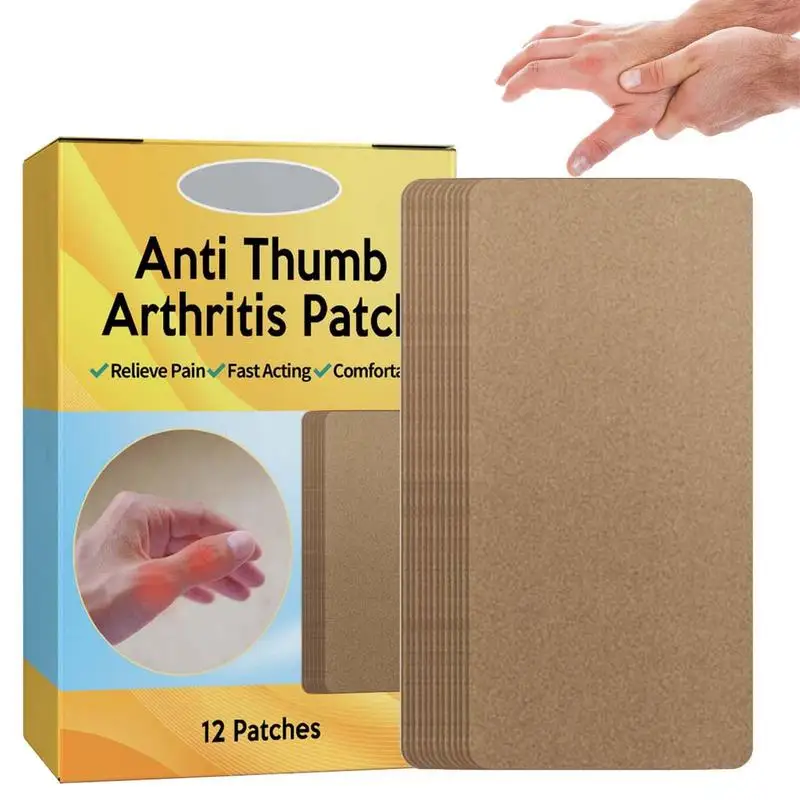 

12 шт., дышащие Пластыри для рук и запястья