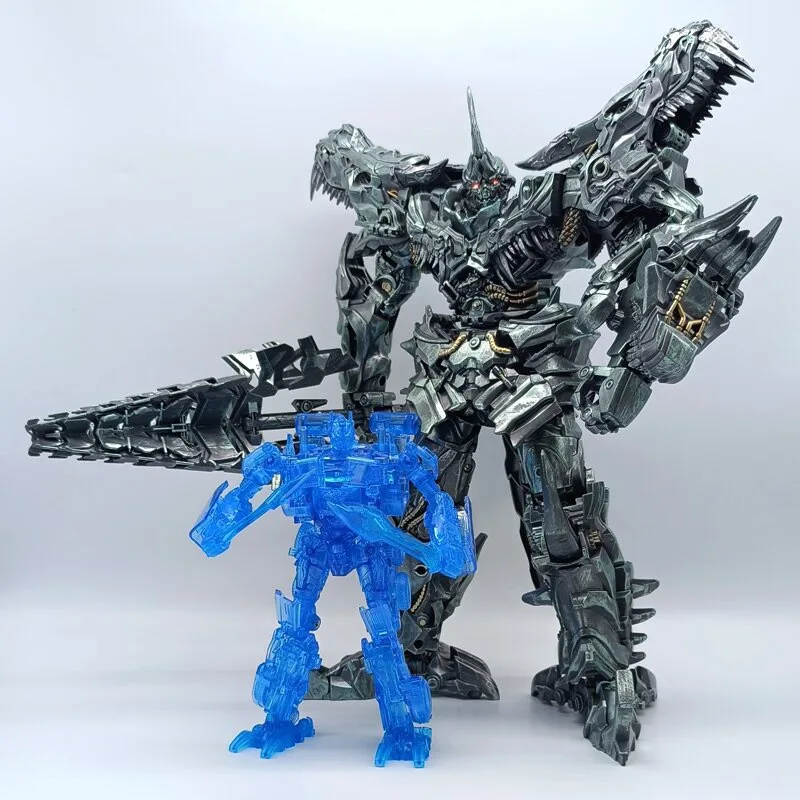Фото Фигурка-трансформер Grimlock с командиром OP (Baiwei TW1101 TW-1101) из серии фильмов, KO SS07, модель робота, игрушка, подарок №4
