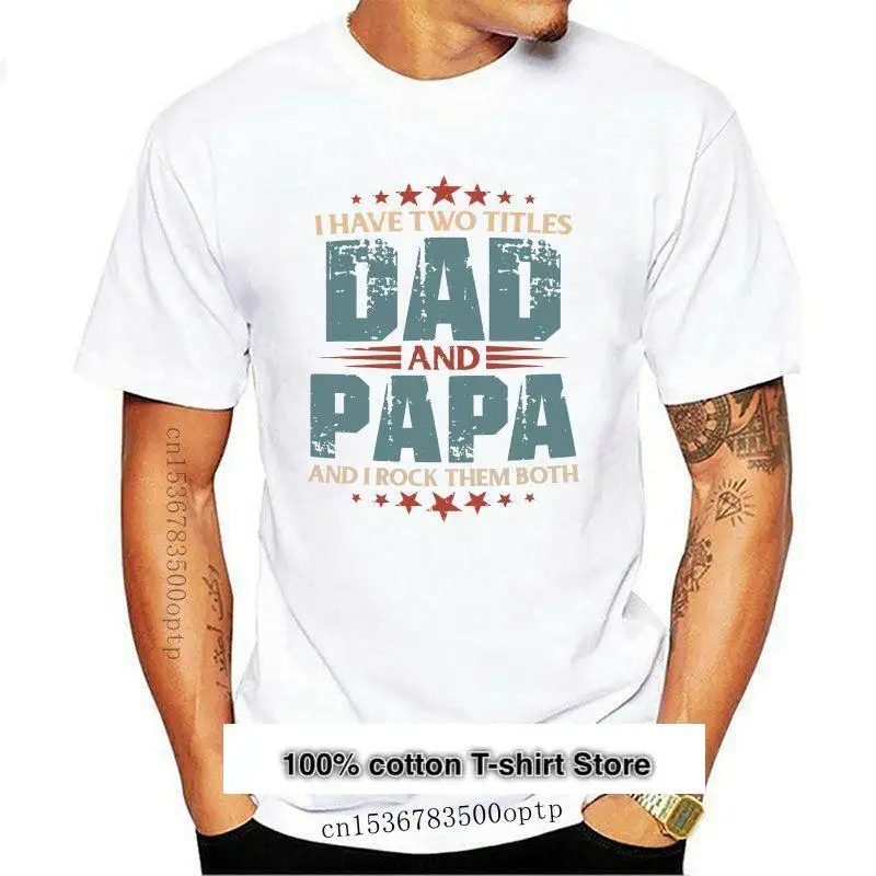 Camiseta de Design para hombre camisa TIDA diverde papá y yo los Rock 2024