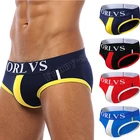 Шорты ORLVS мужские с широкой промежностью, эластичные короткие штаны, мягкое нижнее белье с двойным стежком по краю, удобное нижнее белье
