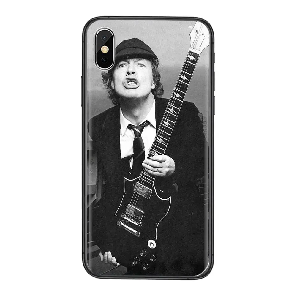 Фото Новый Angus-young-c-bon-ac-dc-Малкольм мягкие телефонные чехлы для Xiaomi Redmi K40 K30 K30S K20 Gaming 9 9C 8 8A 7 7A 6 6A 5 4X 4A №5