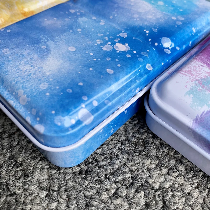 Пустая переносная Акварельная Палитра с 24 отсеками 2 мл