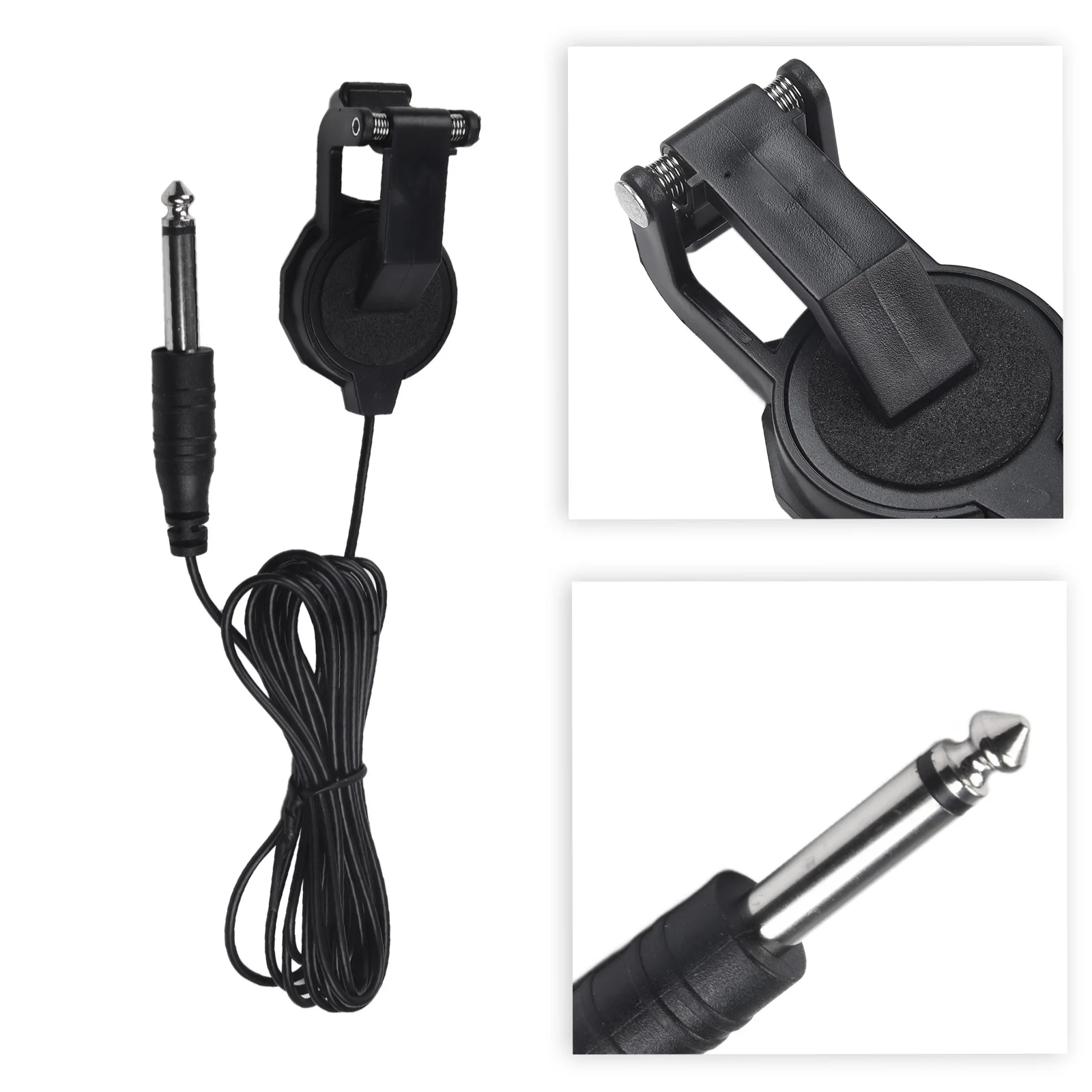 Звукосниматель для акустической гитары аудиозажим на звукоснимателе