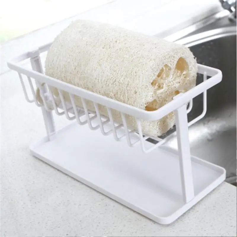 

Kitchen Gadget Sets Drain Holder Soap Sponge Toilet Holder Kitchen Sponge Sponge Drain Rack Sponge Utensils Shelf Convenience