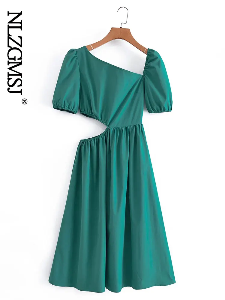 

Женское летнее платье-трапеция с коротким рукавом, 2022