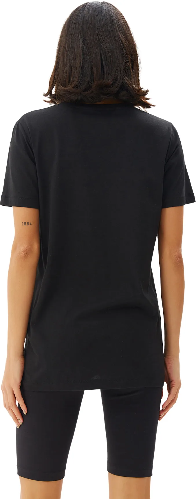 Футболка Bilcee Kadın V Yaka Basıc Kısa Kol T-shirt JS-0101 |