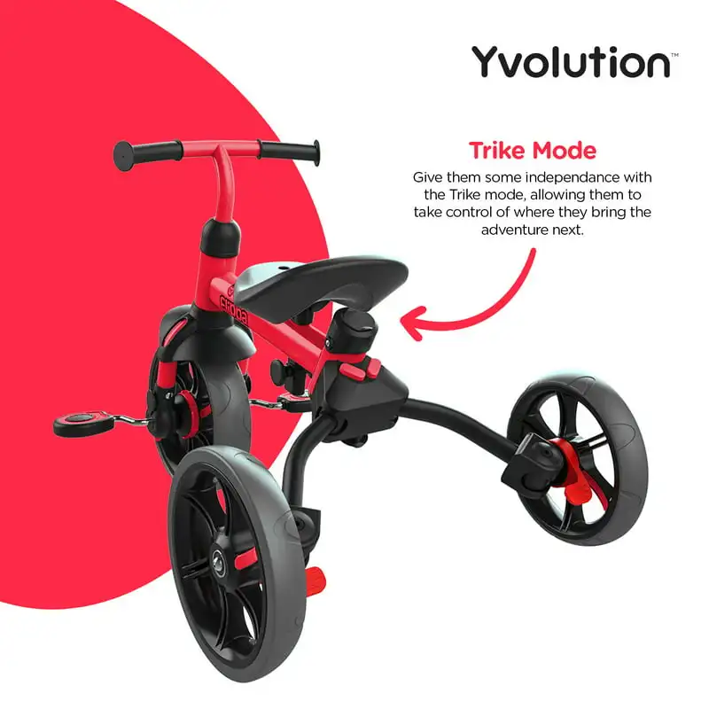 

4-in-1 Trike to Balance Bike 2-5 Years () Unisex
