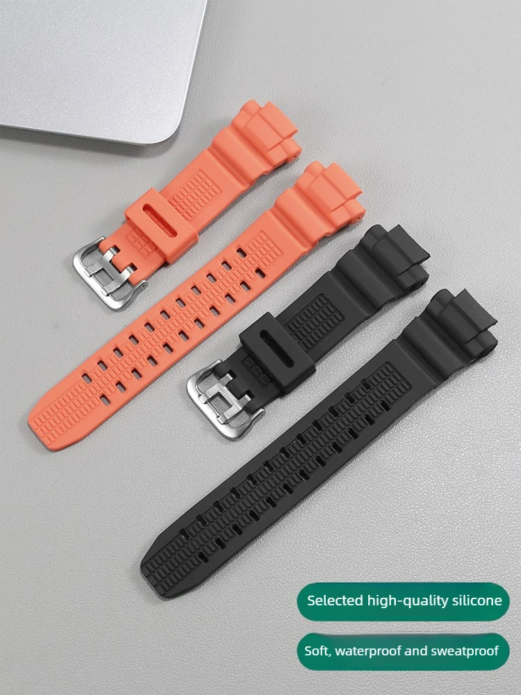Фото Подходит для Casio G-SHOCK серий GW-3500B, 3000B, 2500B, 2000B. Ремешок для часов из полимерной силиконовой смолы. №2