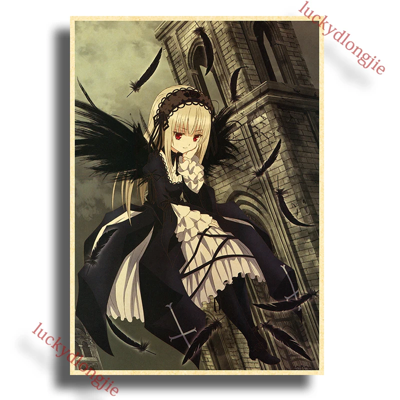 

Бумажные постеры аниме Роза luckydlongjie классические А4/А3