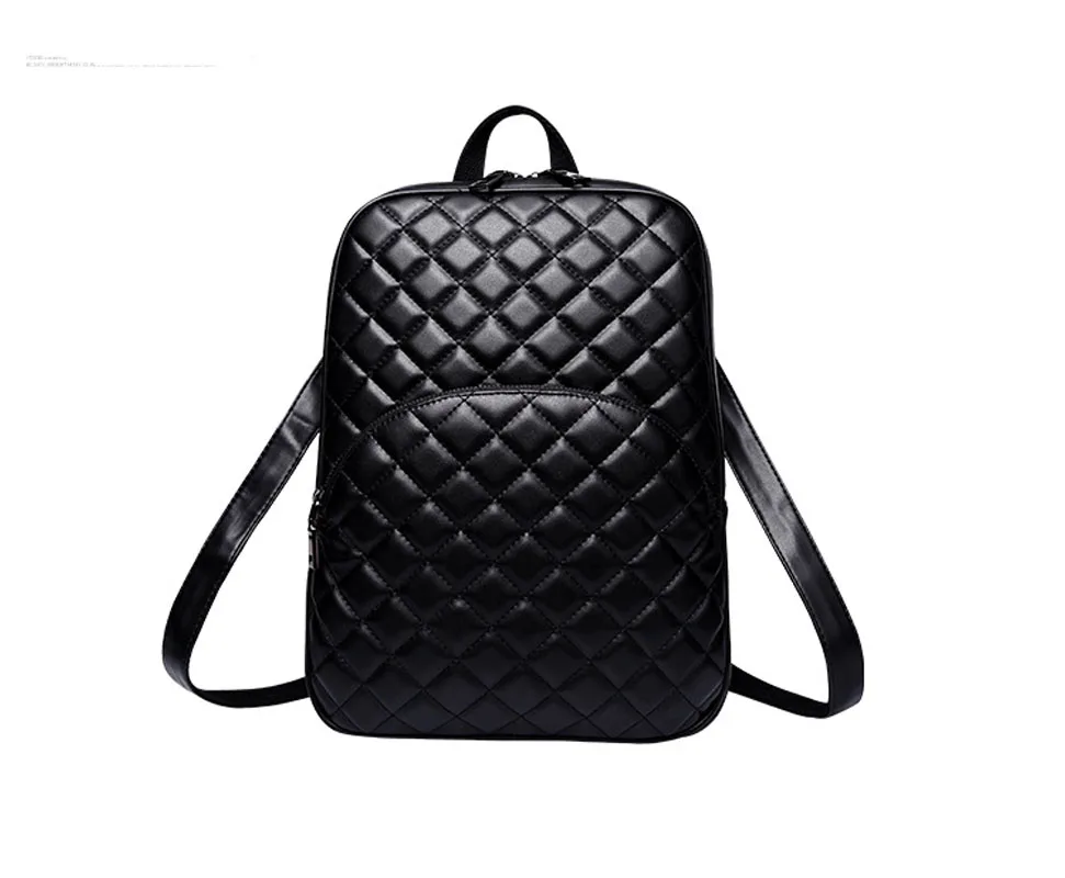 

Ladies Backpack Shoulder Bag Korean Version Of The Influx Women School PU Leather