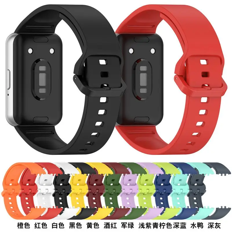 Силиконовый ремешок для Samsung Galaxy Fit 3 Band Smartwatch Rubber Bracelet Correa