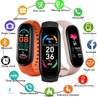 2021 new m6 smart watch men women fitness sports smart band fitpro version bluetooth music heart rate take pictures smartwatch