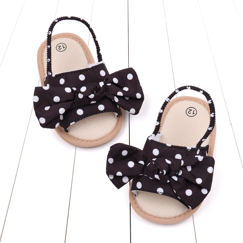 Летние сандалии на резинке для маленьких девочек дышащая обувь MiLaYa с украшением