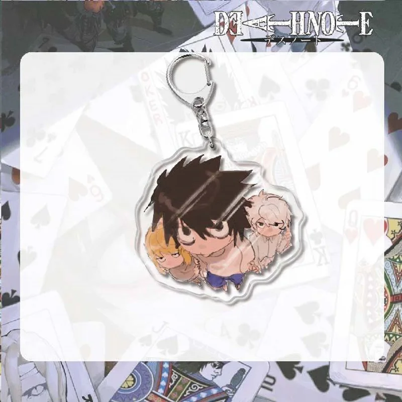 Фигурки аниме DEATH NOTE Yagami светильник L Lawliet Ryuk косплей акриловая искусственная