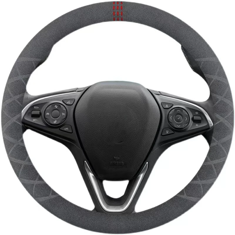 

Car Steering Wheel Cover For Buick Envision 2013-2018 Verano 2014-2019 Regal 2017-2019 Round/D Type 38CM Buick Universal