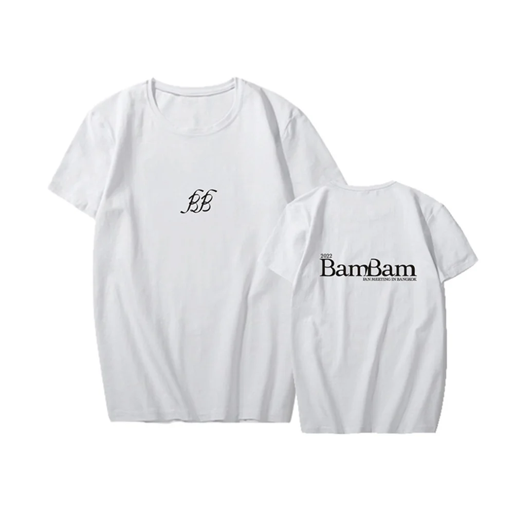 Got7 t shirt Bambam t-shirts K Pop Hip-Hop Premium Quality Cotton Fans Support |