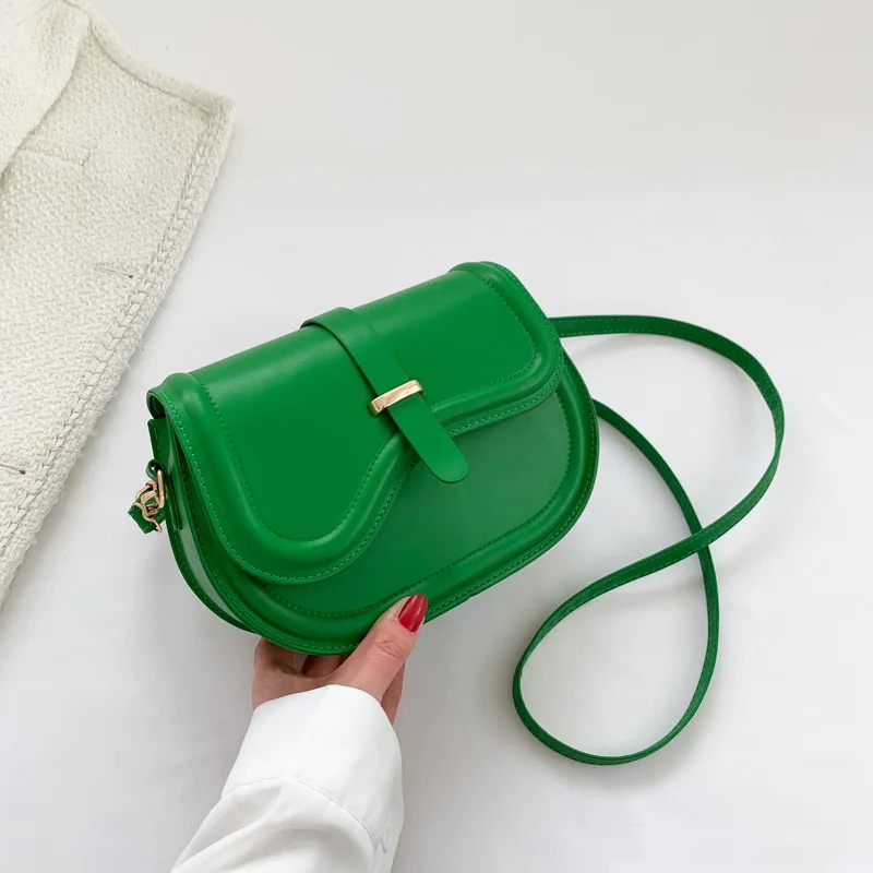 Spring and Summer Hot-Selling Little Women's Semicircle Saddle 2023 New Trendy All-Match Shoulder Crossbody Elegant Women's Bag