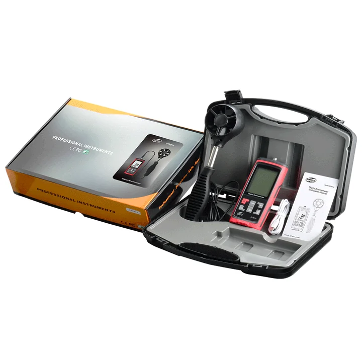 Цифровой анемометр Benetech GT8915 с ЖК-экраном, 140 кмч (art.: 3920d92205445) - 3920d92205445