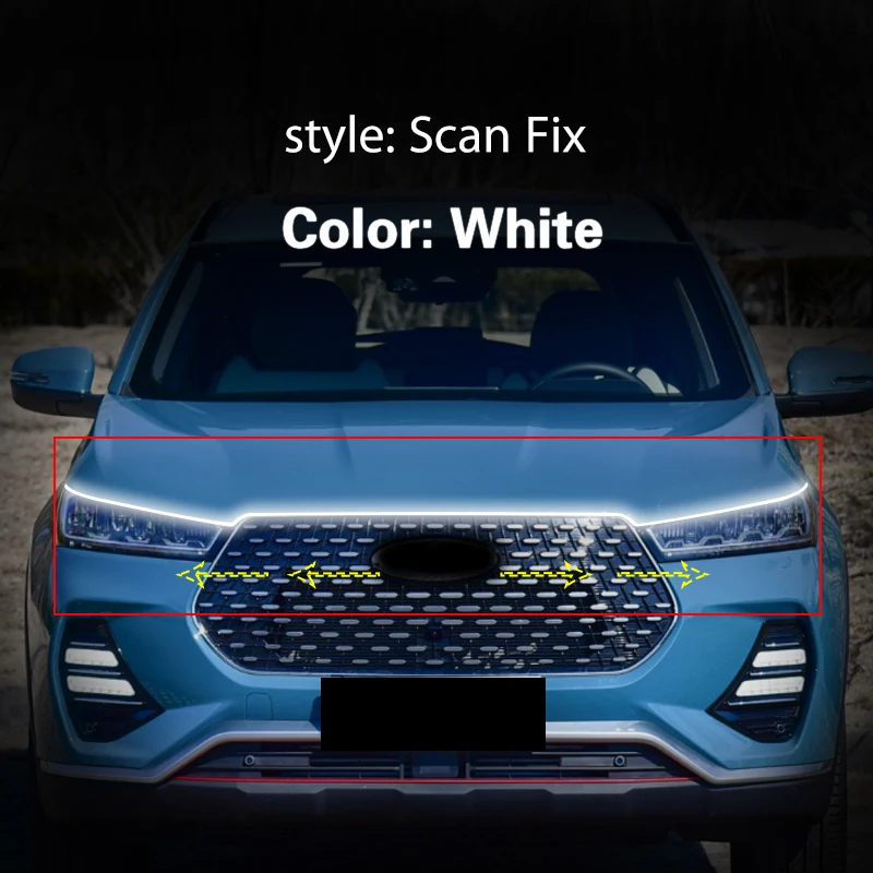 

1 шт., автомобильная лампа для дневных ходовых огней Chery Tiggo 7 2020-2023