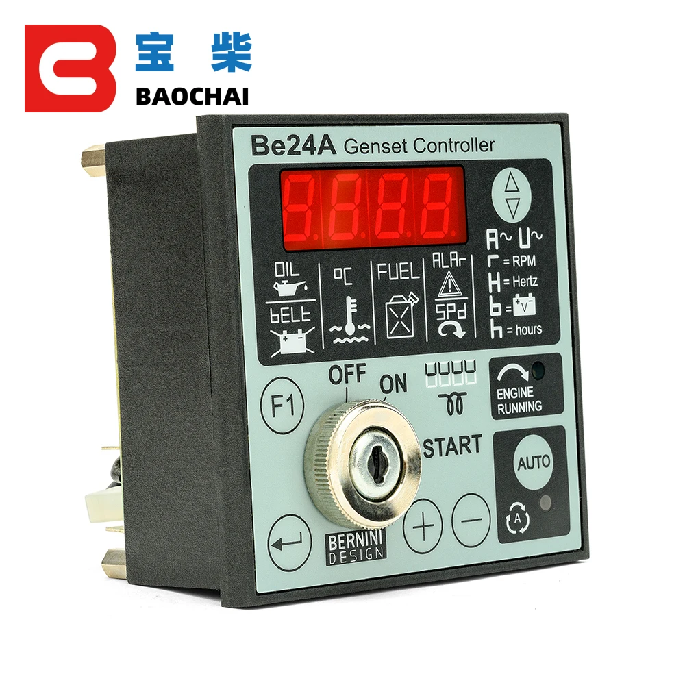 Оригинальная панель управления двигателем дизельного генератора BE24 BE24A BERNINI