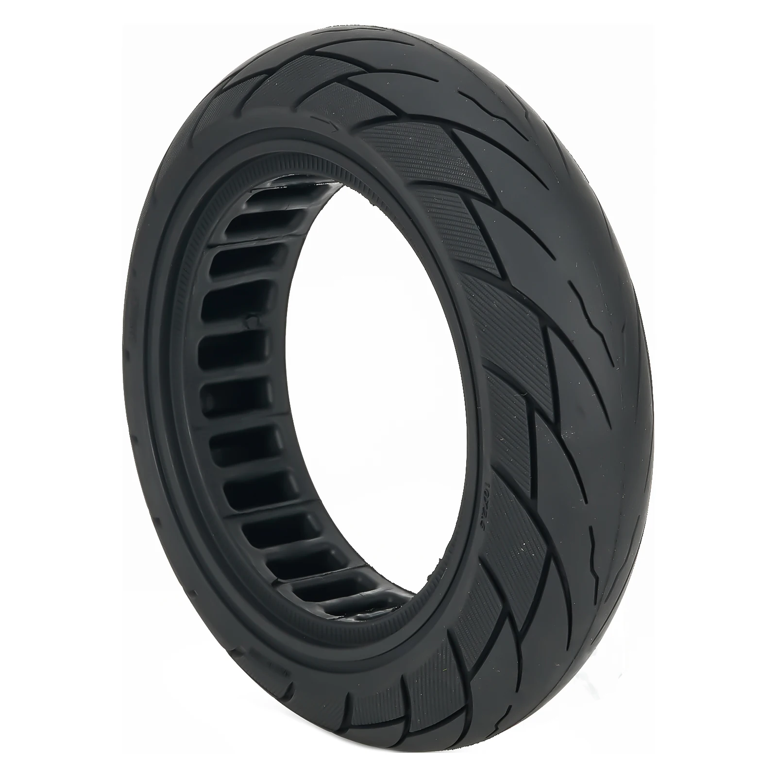 Brandneu Vollgummireifen10 Zoll Gummi Ersatzteile Schwarz Vollgummireifen Zubehör 10x2.50-6.5 60/70-6.5 E-Scooter