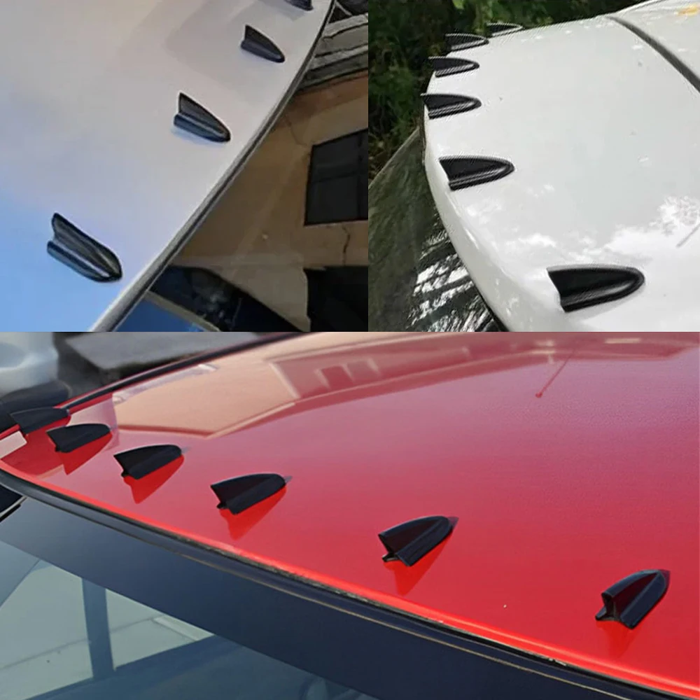 Спойлер с плавниками акулы, комплект крыльев для Volkswagen Passat B5 Touran Tiguan Phaeton Toureg Sharan Polo, спойлер на крышу автомобиля, спойлер на бампер (art.: 3920d126bd8ff) - 3920d126bd8ff