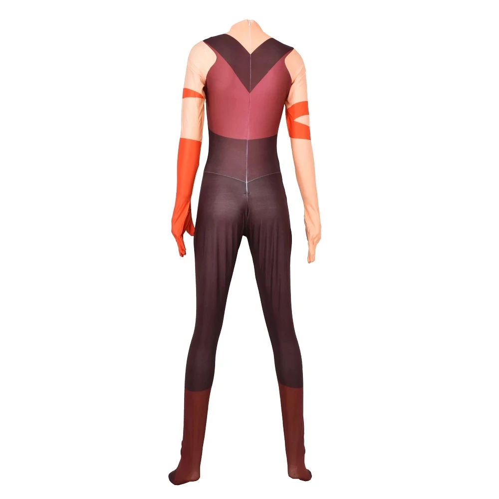 Взрослые дети Вселенная яшма Косплей Костюм Женщины супергерой 3D печать зентай